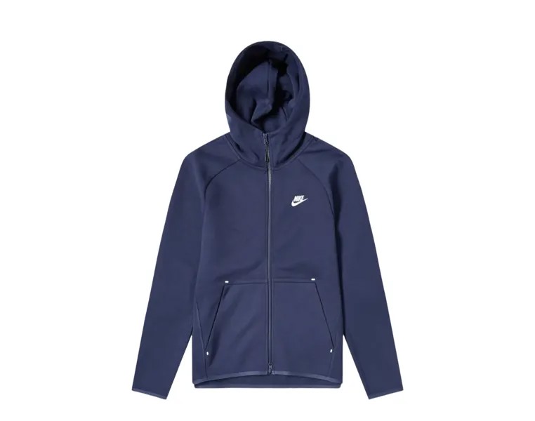 Мужская худи из флиса Nike Sportswear Tech Fleece, синий