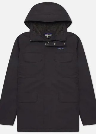 Мужская куртка парка Patagonia Isthmus, цвет чёрный, размер M