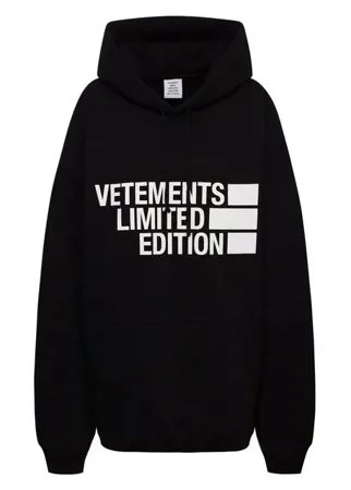Хлопковое худи VETEMENTS