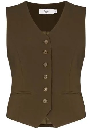 Frankie Shop жилет с контрастными пуговицами
