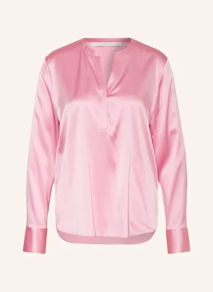 Шелковая блузка-рубашка Herzen'S Angelegenheit, розовый
