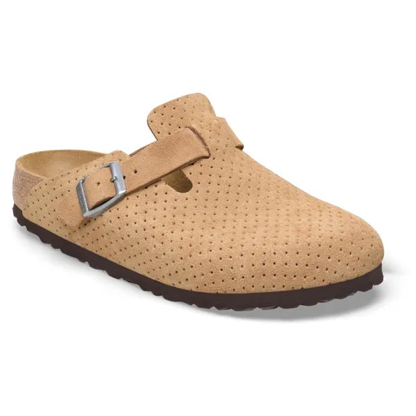 Сандалии Birkenstock Boston VL Dotted, цвет New Beige