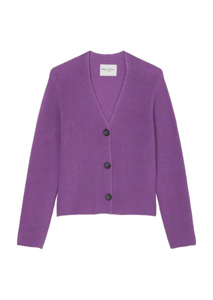 Кардиган Marc O'Polo V Neck relaxed, цвет bright lilac