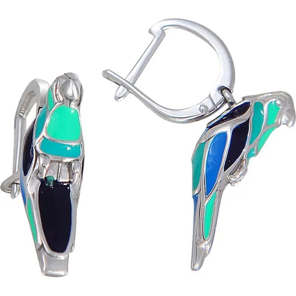 Серьги женские из серебра Мириада Б19С050126Э, без вставки
