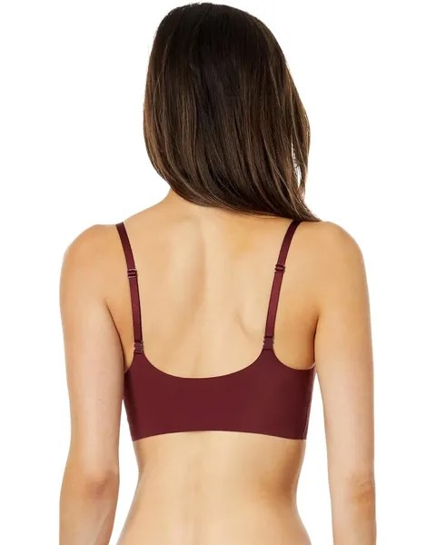 Бюстгальтер Calvin Klein Invisibles Comfort Light Lined Triangle Bra, цвет Tawny Port
