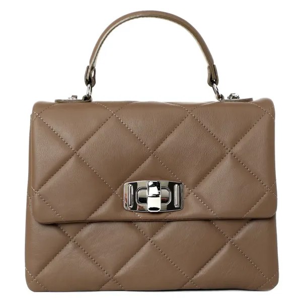 Сумка женская Pierre Cardin 1873 коричневый, 20х28х10 см