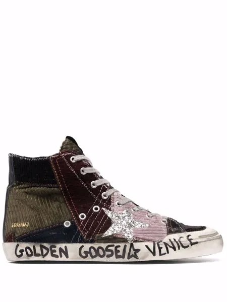 Golden Goose высокие кеды Francy Penstar