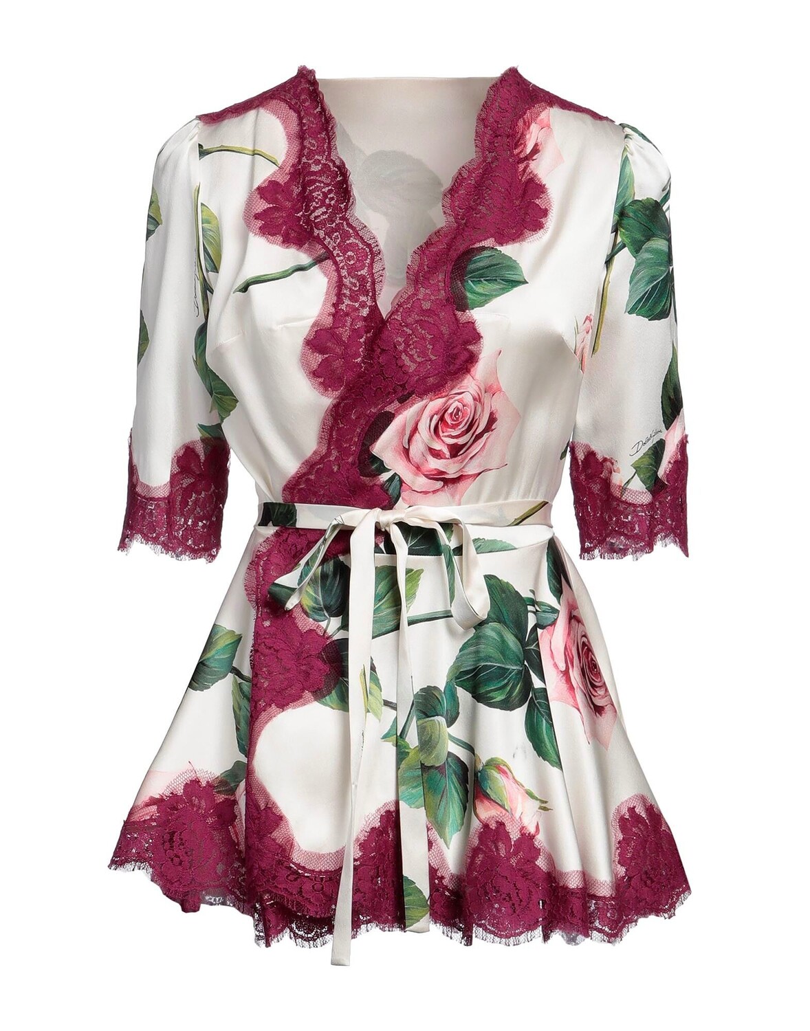 Рубашка Dolce&Gabbana, молочный