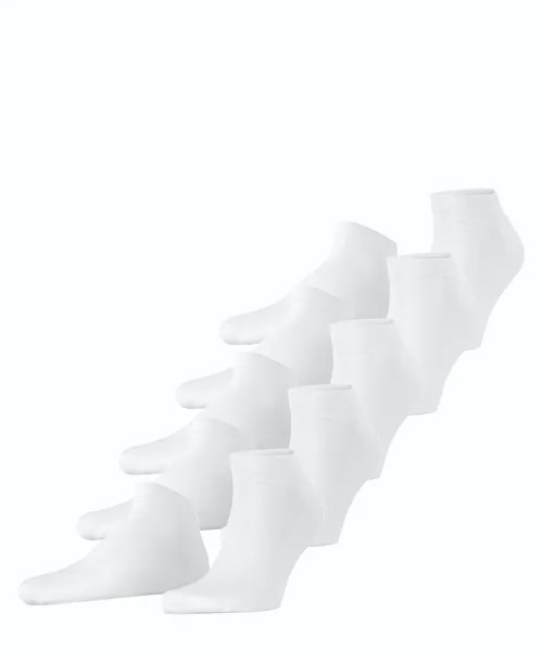 Носки ESPRIT Sneaker Solid 5 Pack, белый