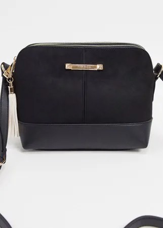 Черная сумка River Island-Черный
