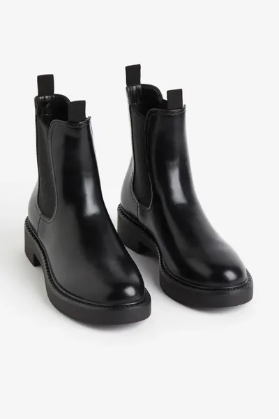 Ботинки челси H&M, черный
