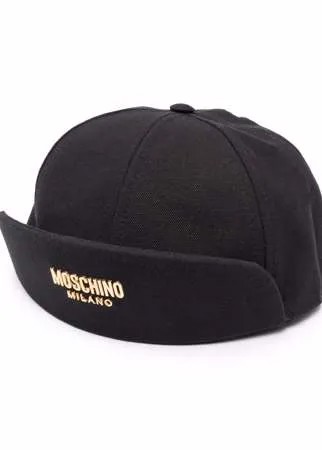 Moschino кепка с приподнятым козырьком