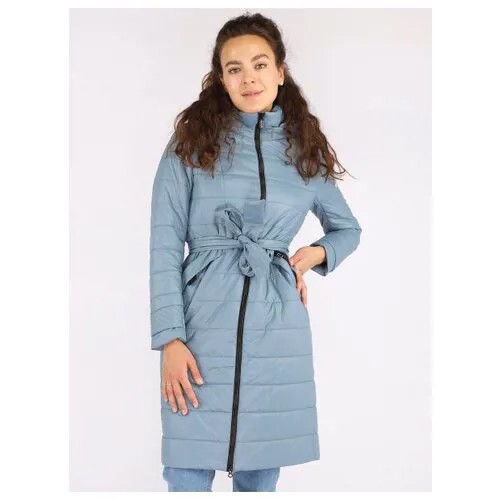 Женская куртка A PASSION PLAY, демисезонная, пальто SQ68487, цвет голубой, размер S