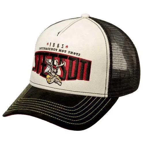 Бейсболка STETSON арт. 7756107 TRUCKER CAP HOT SHOTS (черный / белый), размер UNI