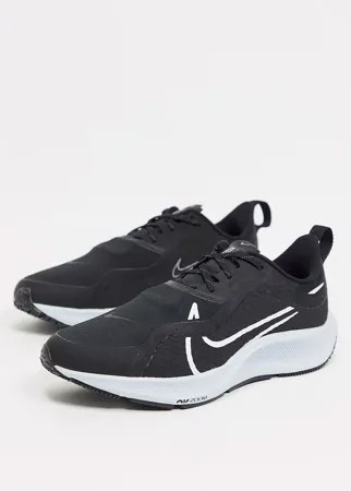 Черные кроссовки Nike Running Air Zoom Pegasus Shield-Черный цвет
