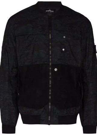 Stone Island Shadow Project бомбер Pro с камуфляжным принтом