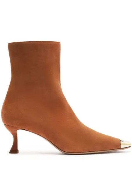 Alexandre Birman ботильоны Olivia Retro 85, коричневый