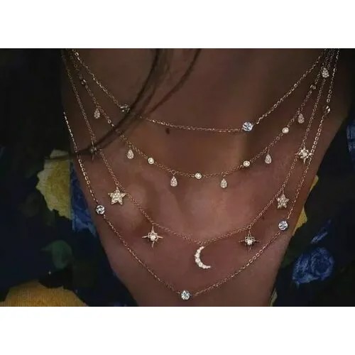 Цепочка женская / цепь бижутерия / цепочка под золото