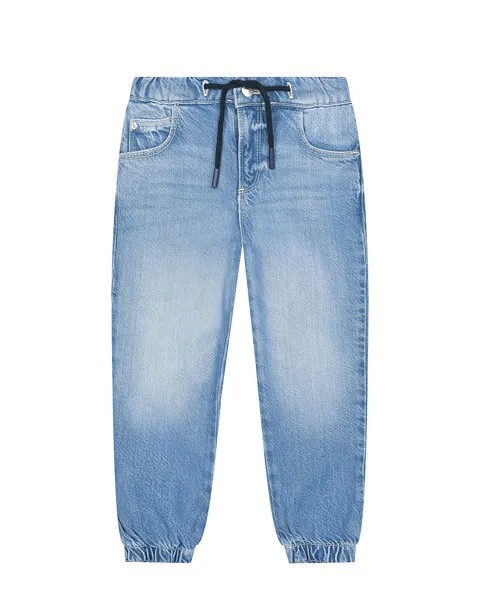 Джинсы с поясом на кулиске Guess детские
