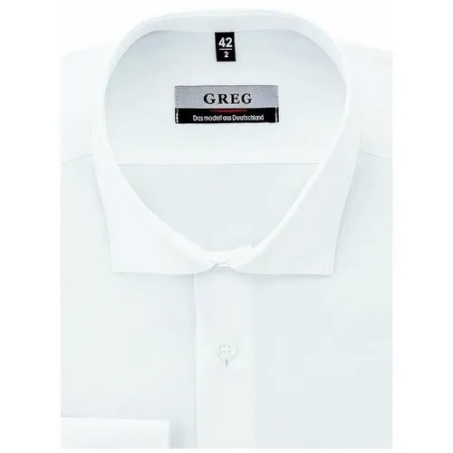 Рубашка GREG, размер 164-172/43, белый