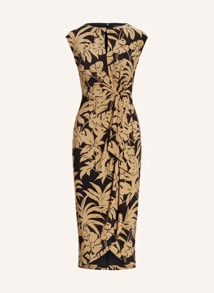 Платье из джерси Lauren Ralph Lauren, черный