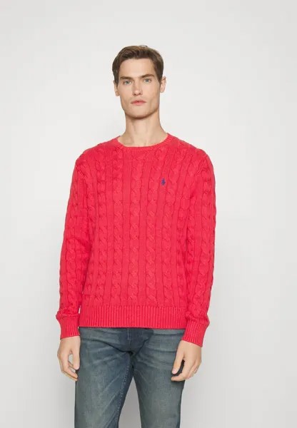 Свитер DRIVER LONG SLEEVE Polo Ralph Lauren, красный вереск