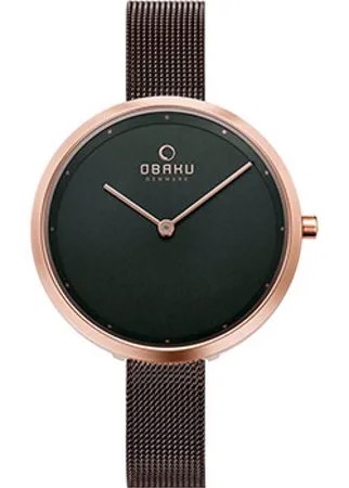 Fashion наручные  женские часы Obaku V227LXVNMN. Коллекция Ultra Slim