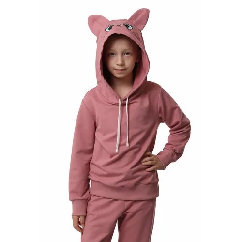Толстовка DaEl kids, размер 122, розовый