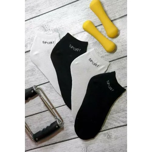 Мужские носки Berchelli, 6 пар, размер 40-47, белый, черный