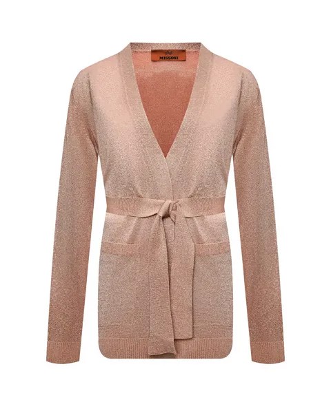 Кардиган с люрексом, розовый Missoni