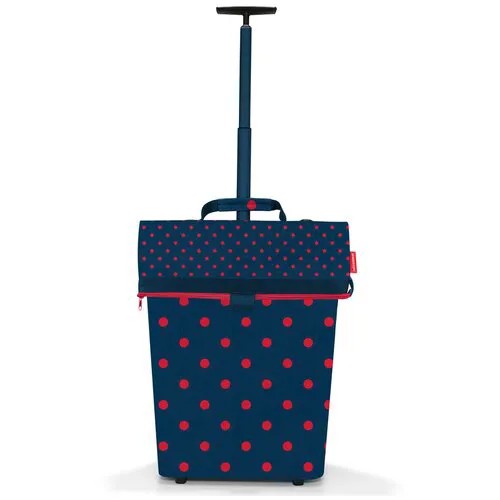 Сумка-тележка Trolley M frame mixed dots red, Reisenthel, NT3076