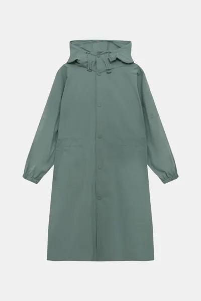 Куртка женская Pull&Bear PUL550675766 зеленая M-L. Доставка из-за рубежа.