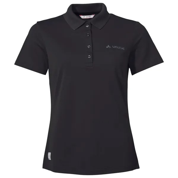 Рубашка поло Vaude Women's Essential Polo Shirt, черный
