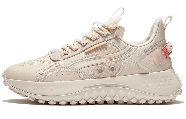 LINING CF Lifestyle Shoes Women's Low-top Dumb Beige