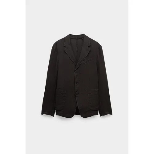 Пиджак Barena, силуэт прямой, размер 54, черный