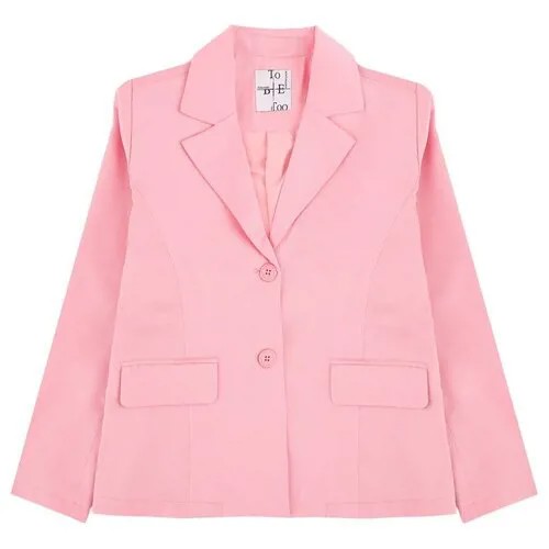 Пиджак to be too, размер 152, розовый