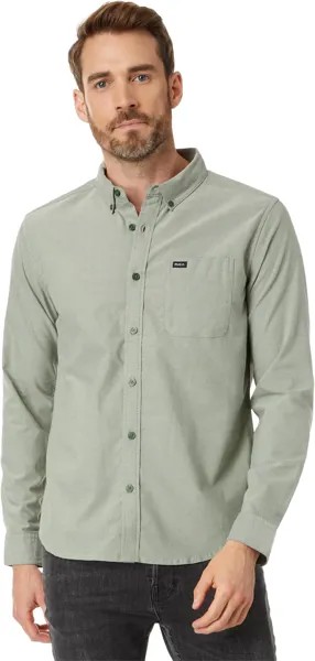 Рубашка That'll Do Stretch Long Sleeve Woven RVCA, цвет College Green