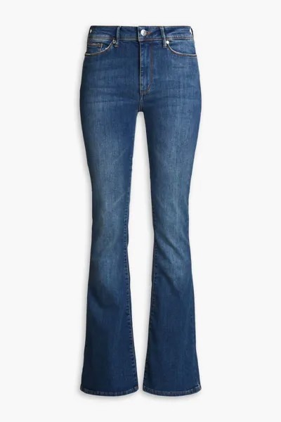 Расклешенные джинсы Albert с высокой посадкой Tomorrow Denim, средний деним