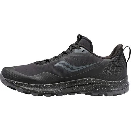 Кроссовки для бега по пересеченной местности Peregrine Ice+ 3 мужские Saucony, цвет Black/Shadow