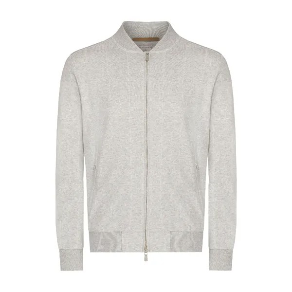 Спортивный бомбер Eleventy Zip-up, серый