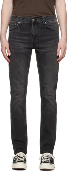 Серые джинсы Lean Dean Nudie Jeans