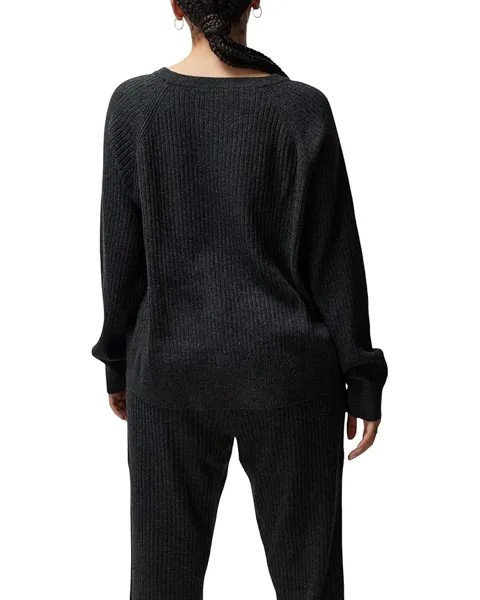 Свитер Spiritual Gangster Luxe Essential Doutzen Ballet, цвет Charcoal Heather