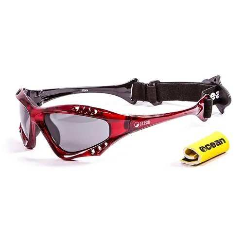 Солнцезащитные очки OCEAN OCEAN Australia Transparent Red / Grey Polarized lenses, красный