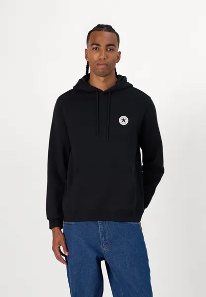 Толстовка с капюшоном GO TO CHUCK TAYLOR PATCH HOODIE UNISEX Converse, черный