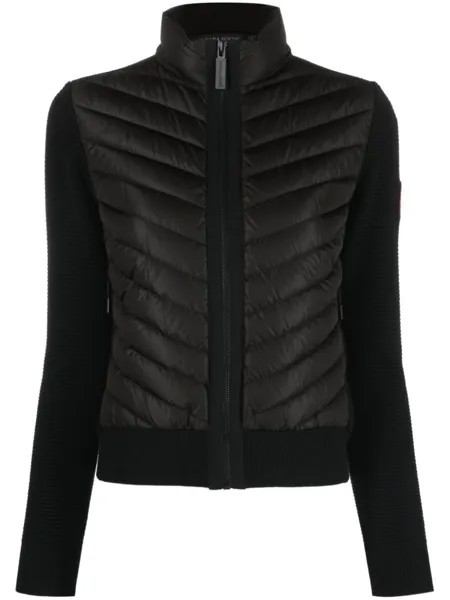 Canada Goose пуховик на молнии, черный