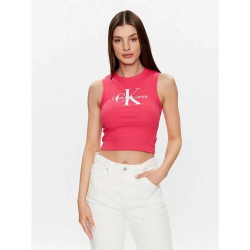 Топ Calvin Klein Jeans, размер L [INT], розовый