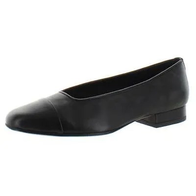 Женские черные модельные туфли VANELi Frankie на плоской подошве 7,5, узкие (AA,N) BHFO 5888