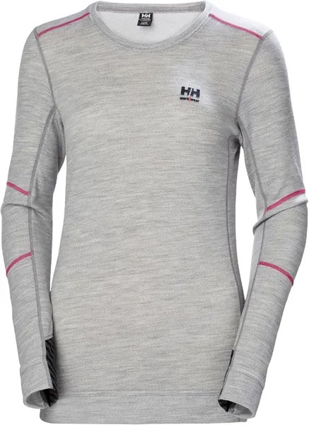 Лонгслив Helly Hansen Lifa Merino Crewneck, серый