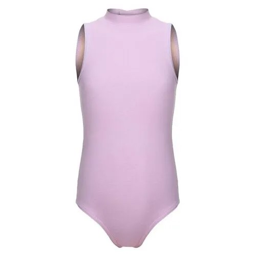Купальник гимнастический Grace Dance, размер 32, розовый, фиолетовый