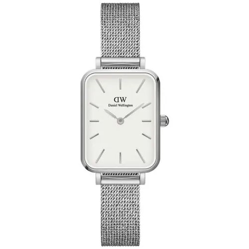 Наручные часы Daniel Wellington Quadro, белый, серебряный